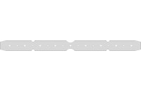 4122528 Скребок для Taski 455-750, 755, 855, 3, PU, передний