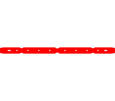 565.567 Скребок Cleanfix RA-505, 605, 4, LX, передний 565.567 Скребок Cleanfix RA-505, 605, 4, LX, передний