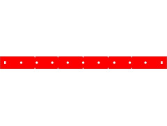 9100000302 Скребок, аналог для Nilfisk SC350/351, 3, SR, передний