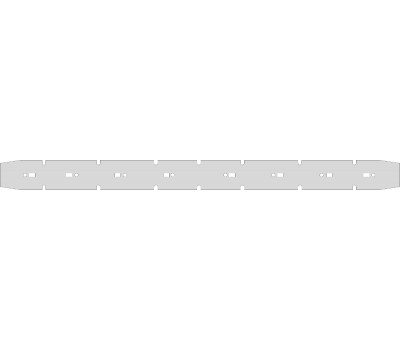 MPVR05953 Скребок IPC Gansow CT30 BT45, 2, PU, передний MPVR05953 Скребок IPC Gansow CT30 BT45, 2, PU, передний