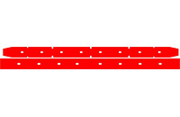 Скребок  IPC Gansow CT61,62 (SR),3-3 комплект L-940